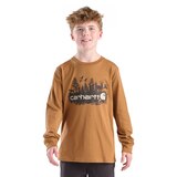 Carhartt Youth Unisex Long Sleeve Shirt Front_Flat