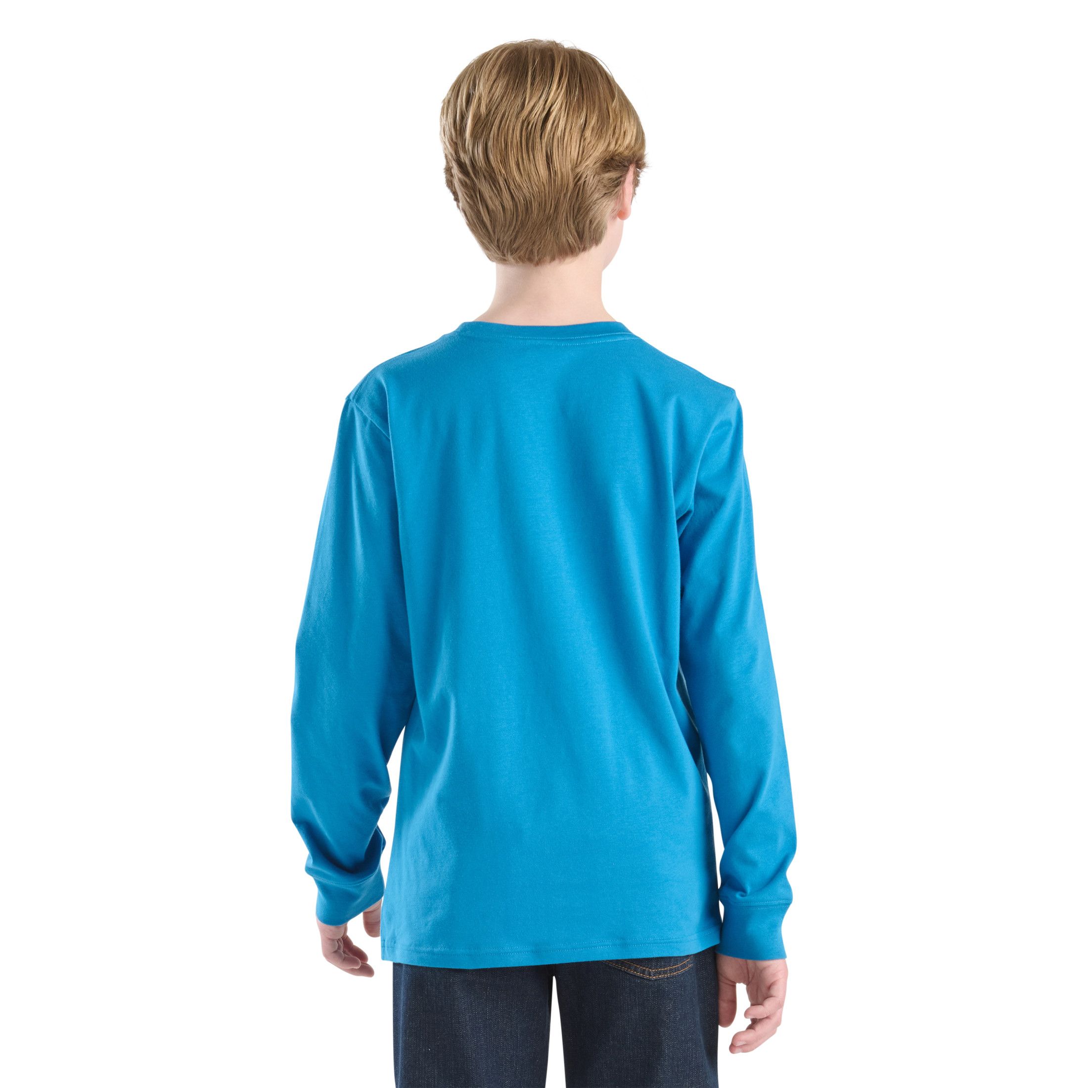 T-shirt à manches longues avec logo unisexe pour jeunes, Carhartt