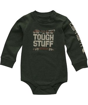 Carhartt Baby Unisex Long Sleeve Tough Stuff Bodysuit