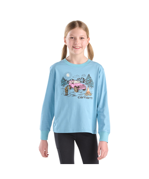 Carhartt Youth Unisex Long Sleeve Campsite T-Shirt