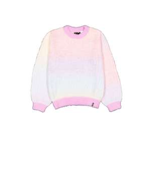 Silver Kids' Unisex Rainbow Gradient Sweater