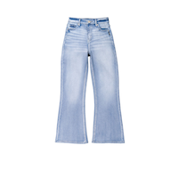 Silver Kids' Girl's Flare Leg Jeans Front_Flat