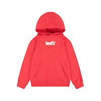 Chandail à capuche avec logo affiche unisexe pour jeunes, Levi's Front_Flat