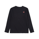 Chemise à manches longues à point de brioche unisexe pour jeunes Front_Flat