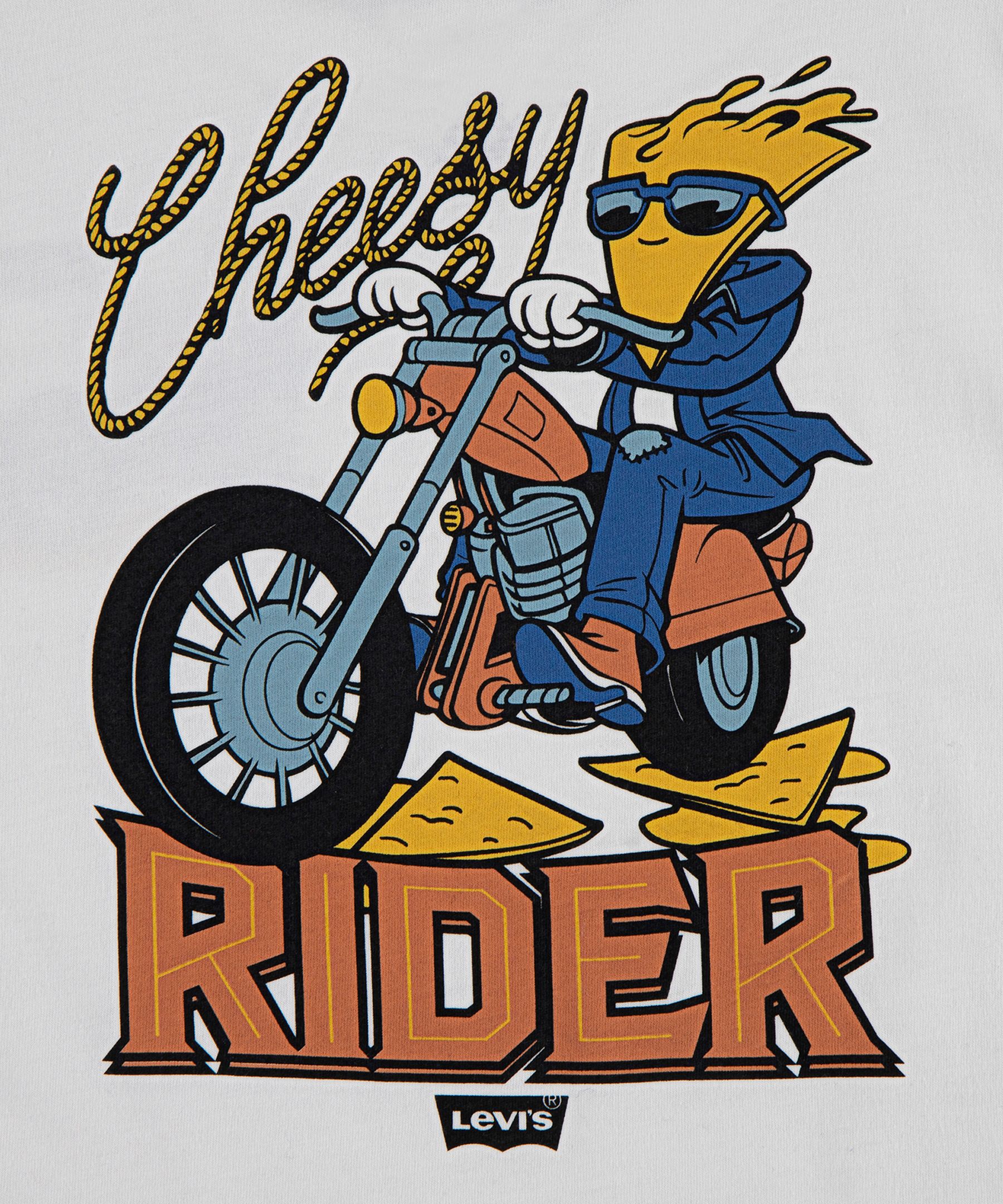 T-shirt unisexe pour jeunes, Cheesy Rider, Levi's