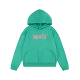 Chandail à capuche à poche carrée unisexe pour jeunes, Levi's Front_Flat