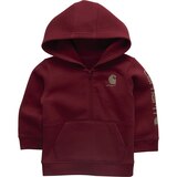 Carhartt Toddler Unisex Long Sleeve Half-Zip Sweatshirt Front_Flat