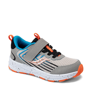 Chaussures de sport unisexes pour tout-petits, Wind 3.0 Jr, Saucony, pointure large