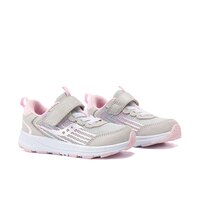 Saucony Toddler Unisex Wind 3.0 JR Sneakers - Wide Front_Three_Fourths_Angled_Right