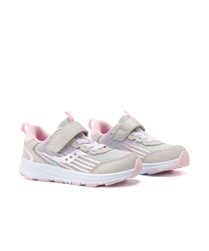 Chaussures de sport unisexes pour tout-petits, Wind 3.0 JR, Saucony, pointure large