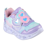 Chaussures de sport unisexes pour tout-petits, Heart Lights - Lovin Reflection, Skechers Front_Three_Fourths_Angled_Right