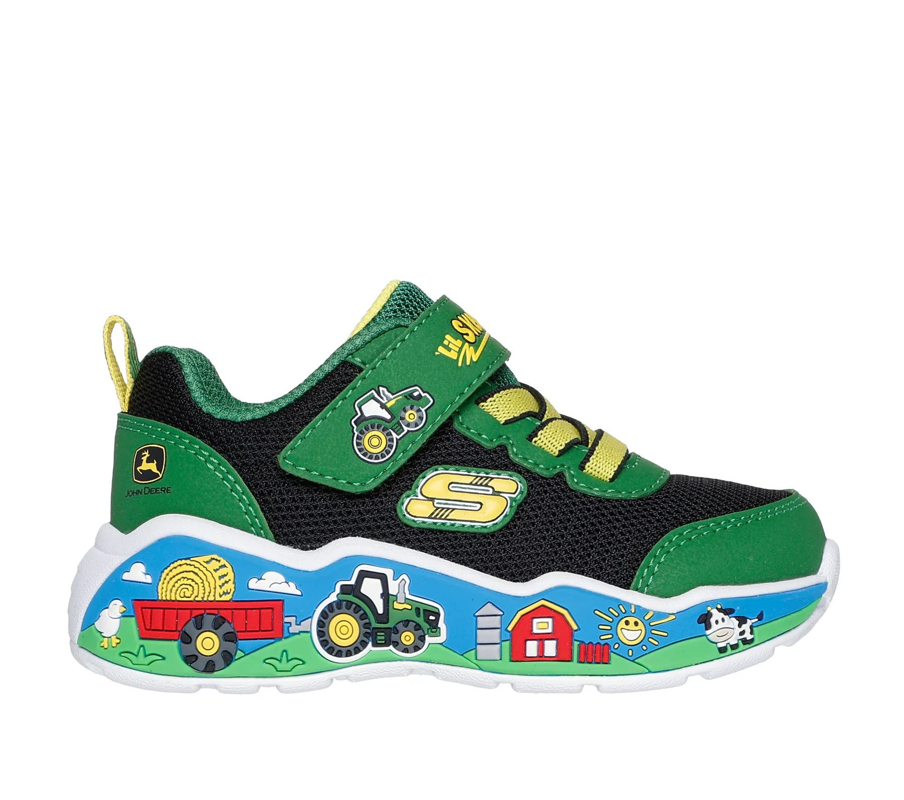 Chaussures de sport unisexes pour tout-petits, Play Scene - Barn Squad, John Deere, Skechers