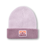 Bonnet d'hiver à revers avec écusson pour jeunes, Columbia Front_Flat