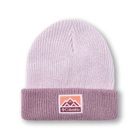 Bonnet d'hiver à revers avec écusson pour jeunes, Columbia Front_Flat