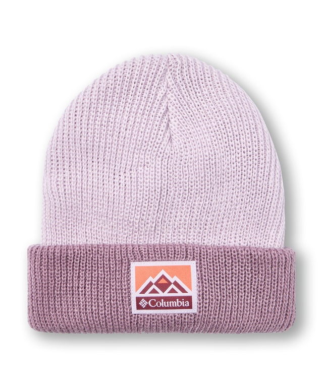 Columbia Youth Cuffed Winter Beanie With Patch Front_Flat