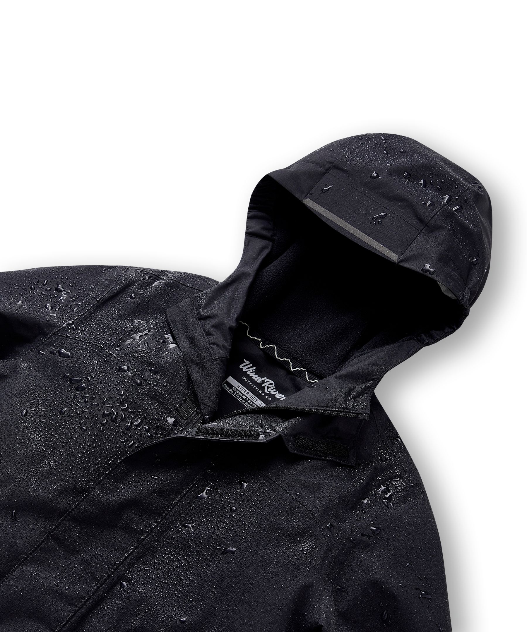 Veste imperméable&nbsp;HD3 à doublure en molleton pour jeunes, Downpour&nbsp;II 2 L, WindRiver