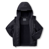 Veste imperméable&nbsp;HD3 à doublure en molleton pour jeunes, Downpour&nbsp;II 2 L, WindRiver Front_Flat