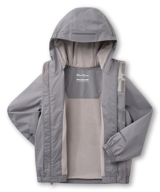 Veste imperméable&nbsp;HD3 à doublure en molleton pour jeunes, Downpour&nbsp;II 2 L, WindRiver