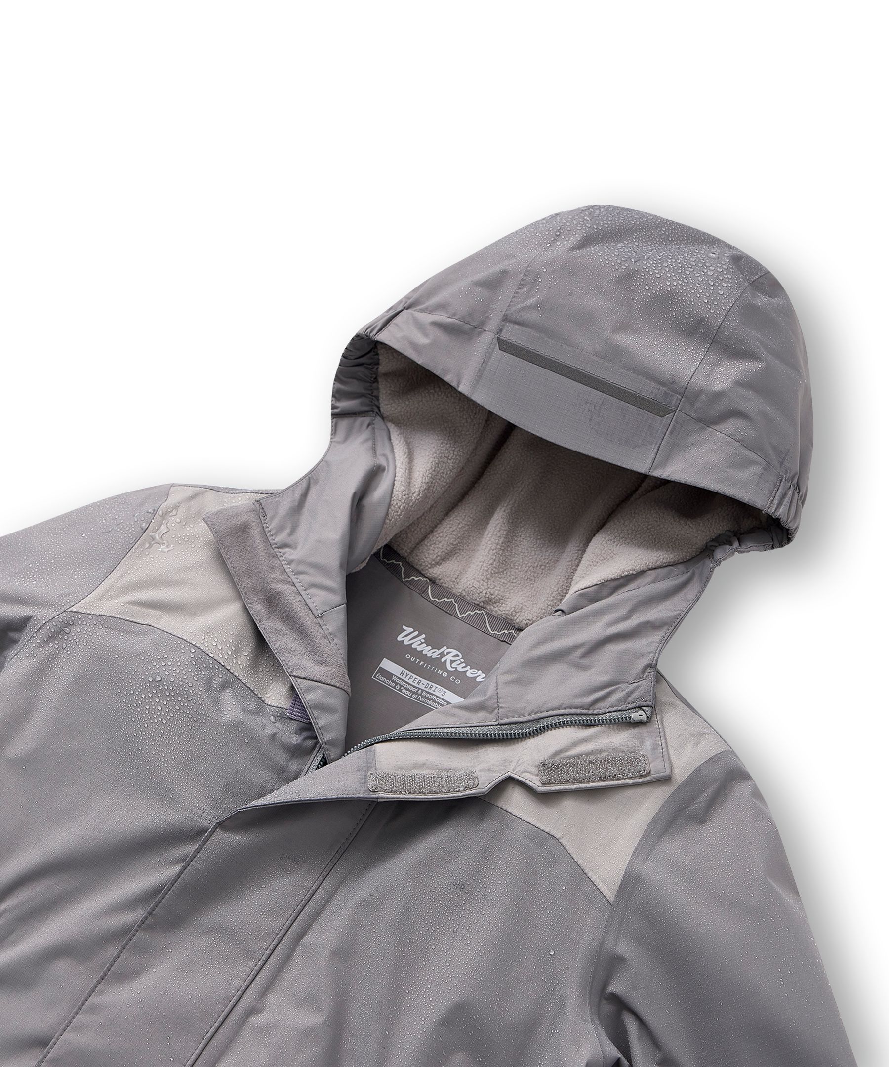 Veste imperméable&nbsp;HD3 à doublure en molleton pour jeunes, Downpour&nbsp;II 2 L, WindRiver
