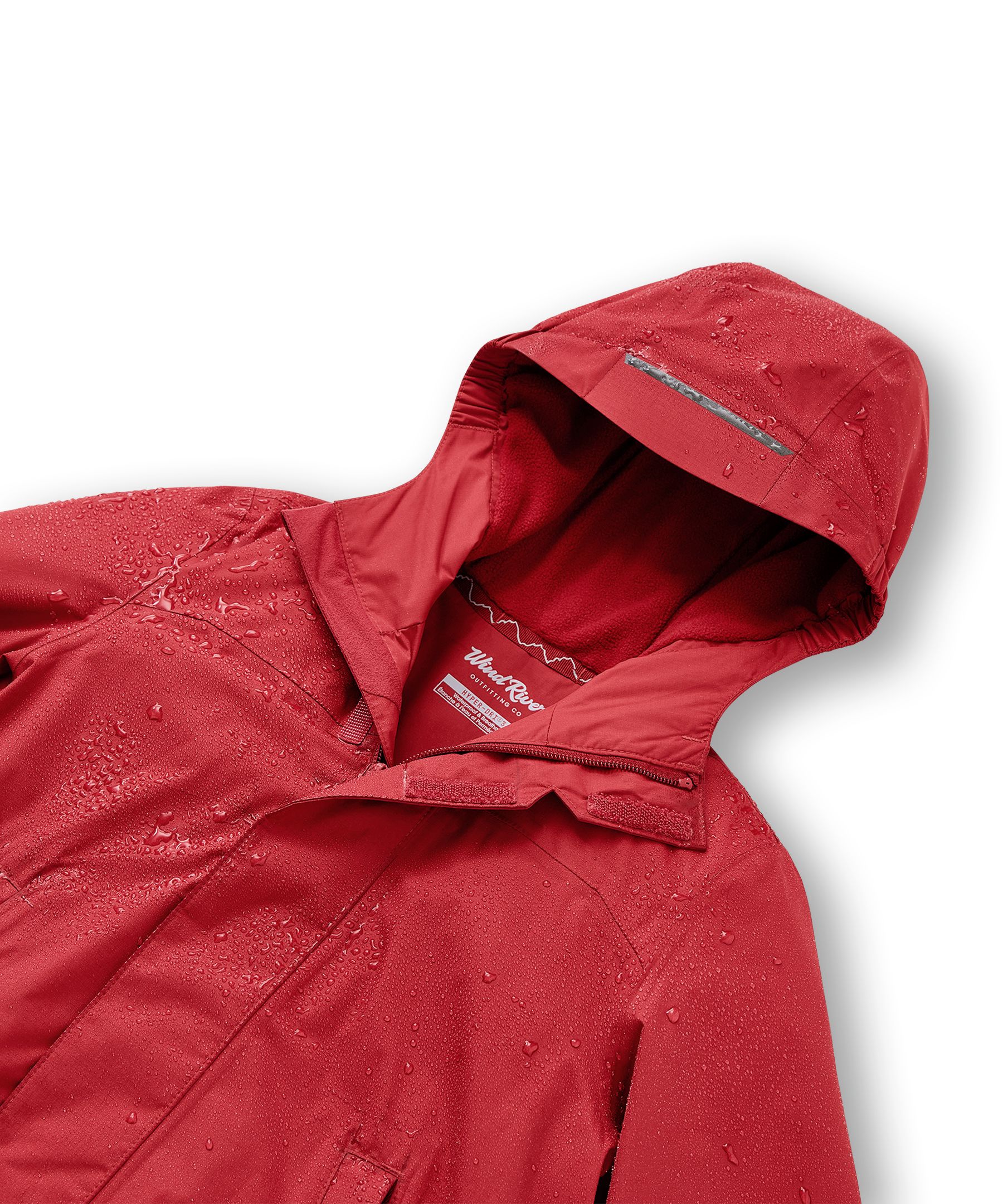 Veste imperméable&nbsp;HD3 à doublure en molleton pour jeunes, Downpour&nbsp;II 2 L, WindRiver