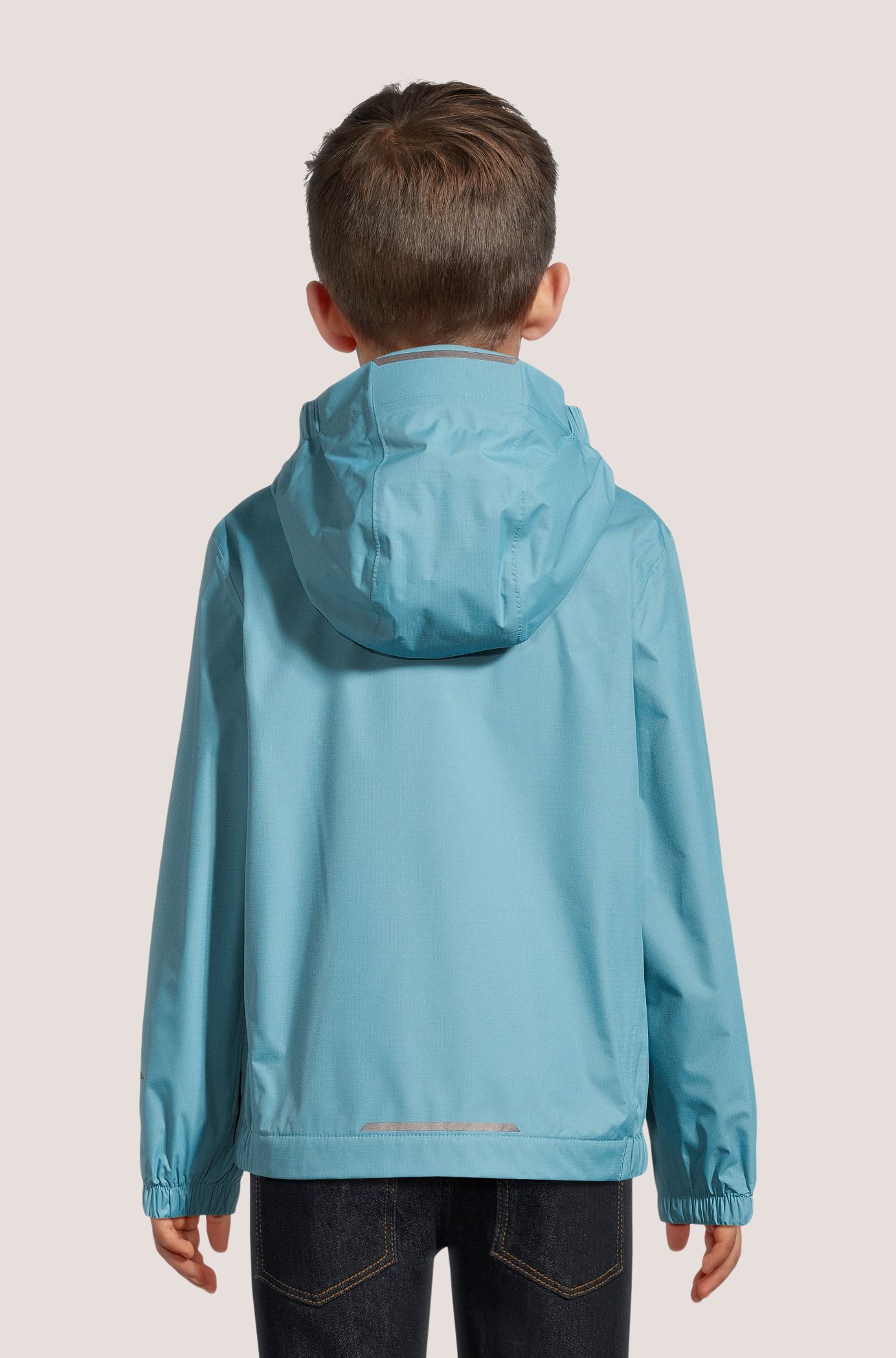 Veste imperméable HD3 à deux&nbsp;couches à doublure en molleton pour jeunes, Downpour II, WindRiver