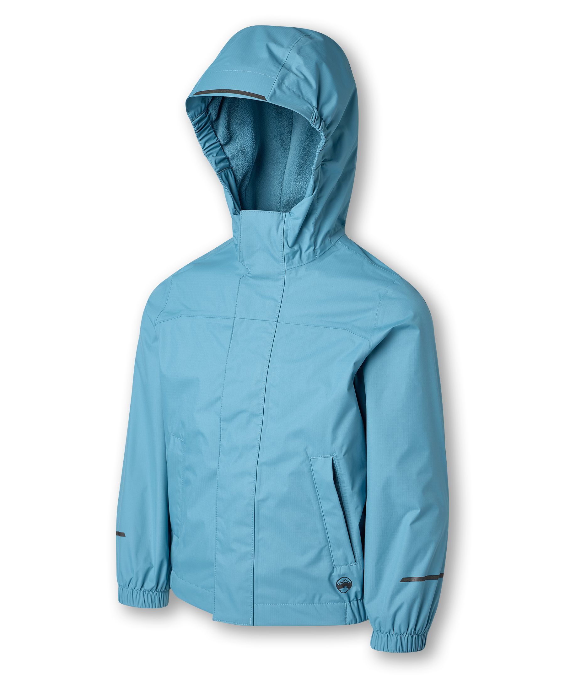 Veste imperméable HD3 à deux&nbsp;couches à doublure en molleton pour jeunes, Downpour II, WindRiver