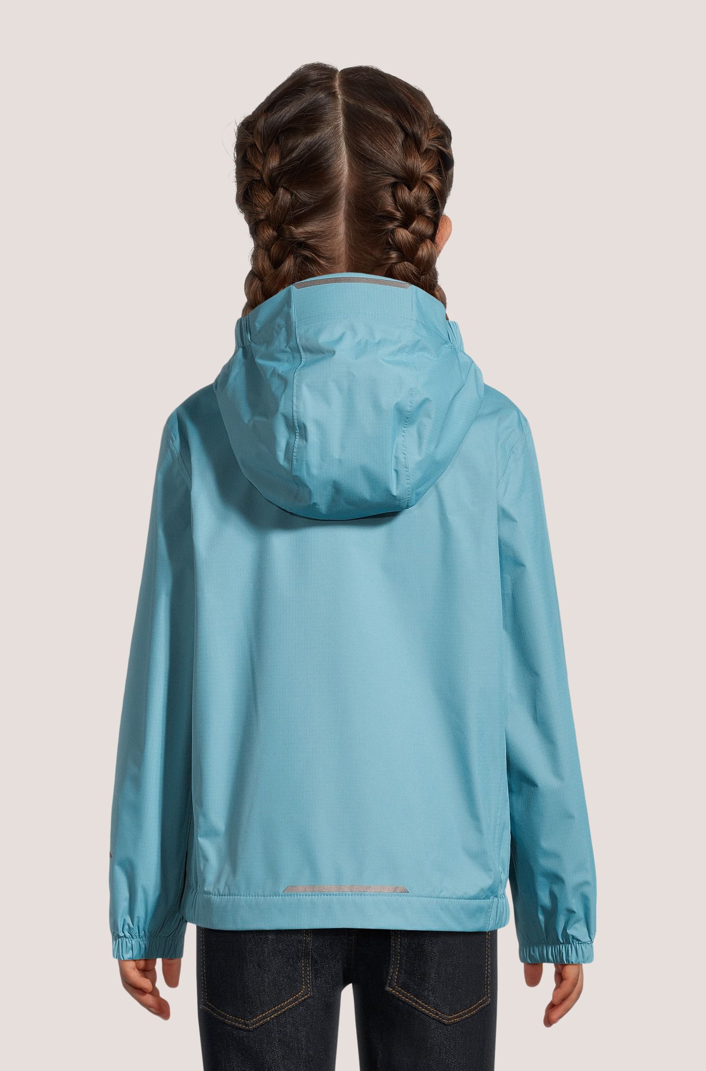 Veste imperméable HD3 à deux&nbsp;couches à doublure en molleton pour jeunes, Downpour II, WindRiver