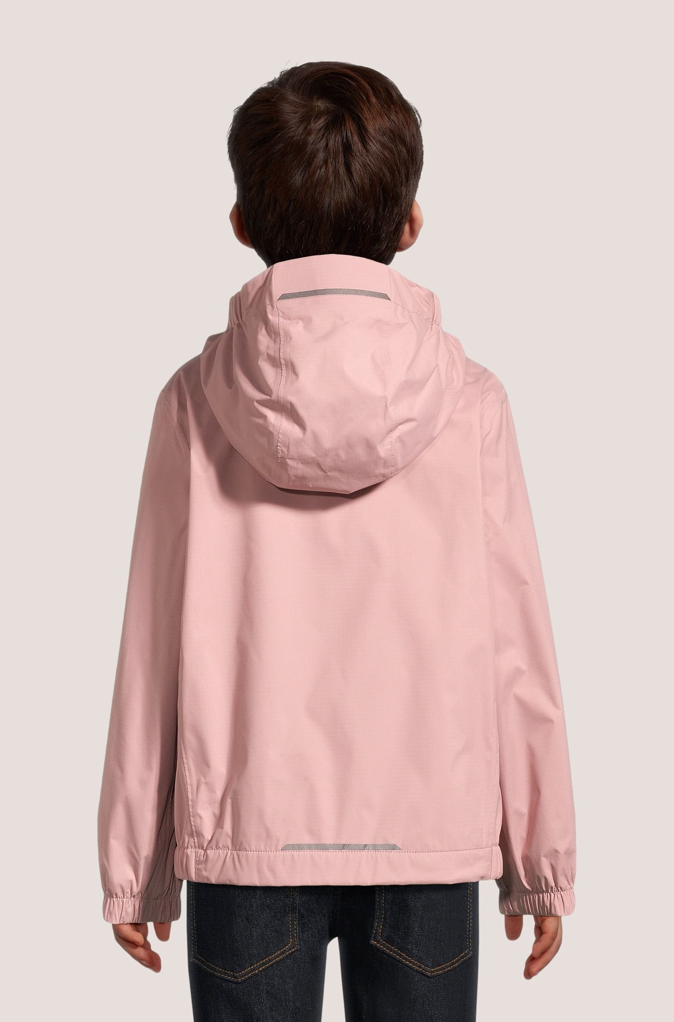 Veste imperméable HD3 à deux&nbsp;couches à doublure en molleton pour jeunes, Downpour II, WindRiver