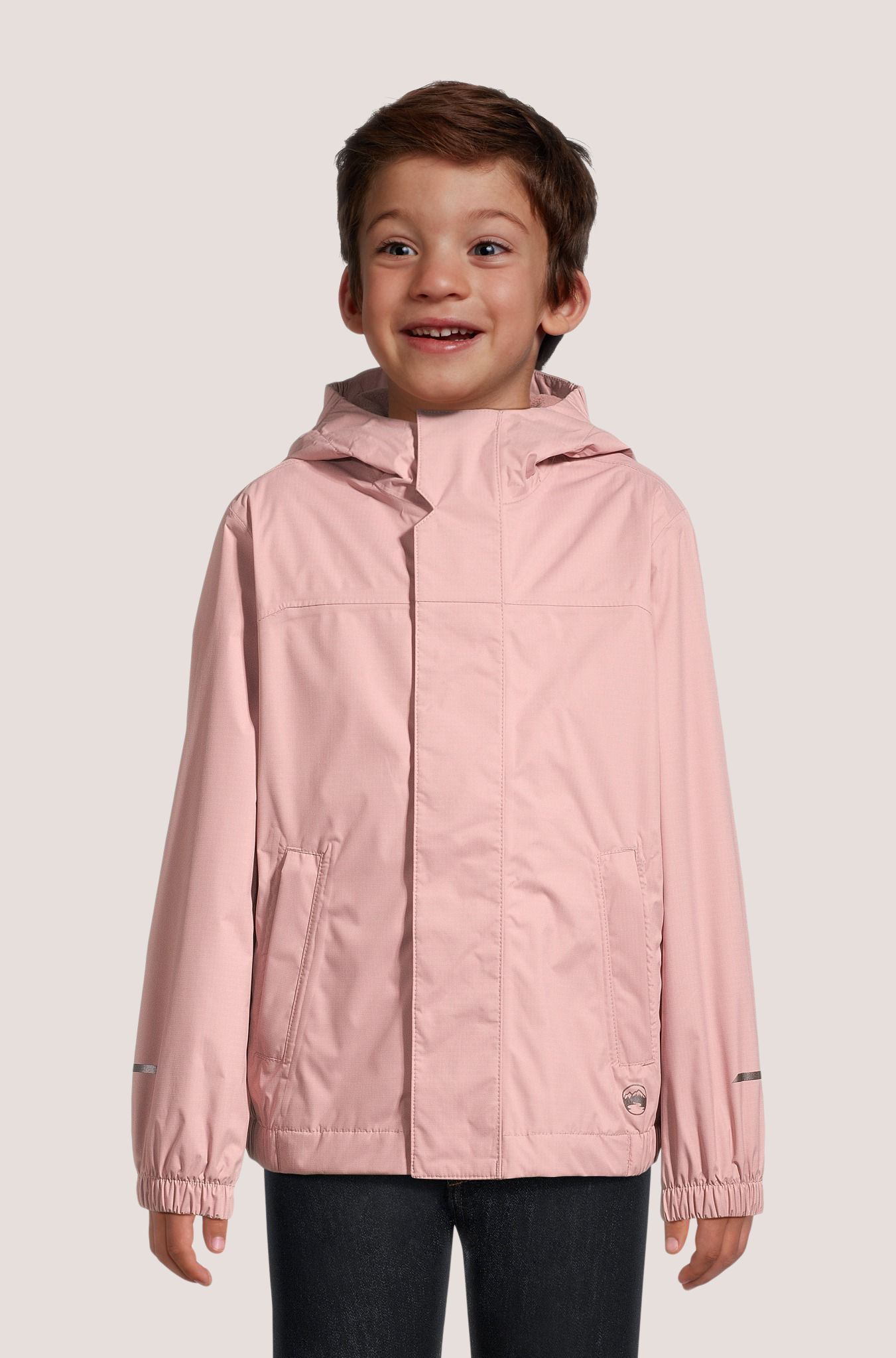 Veste imperméable HD3 à deux&nbsp;couches à doublure en molleton pour jeunes, Downpour II, WindRiver