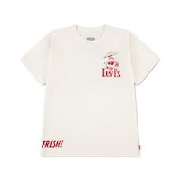 T-shirt à motif de burger et frites pour jeunes, Levi's Front_Flat