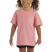Carhartt Toddler Short Sleeve Pocket T-Shirt Front_Flat