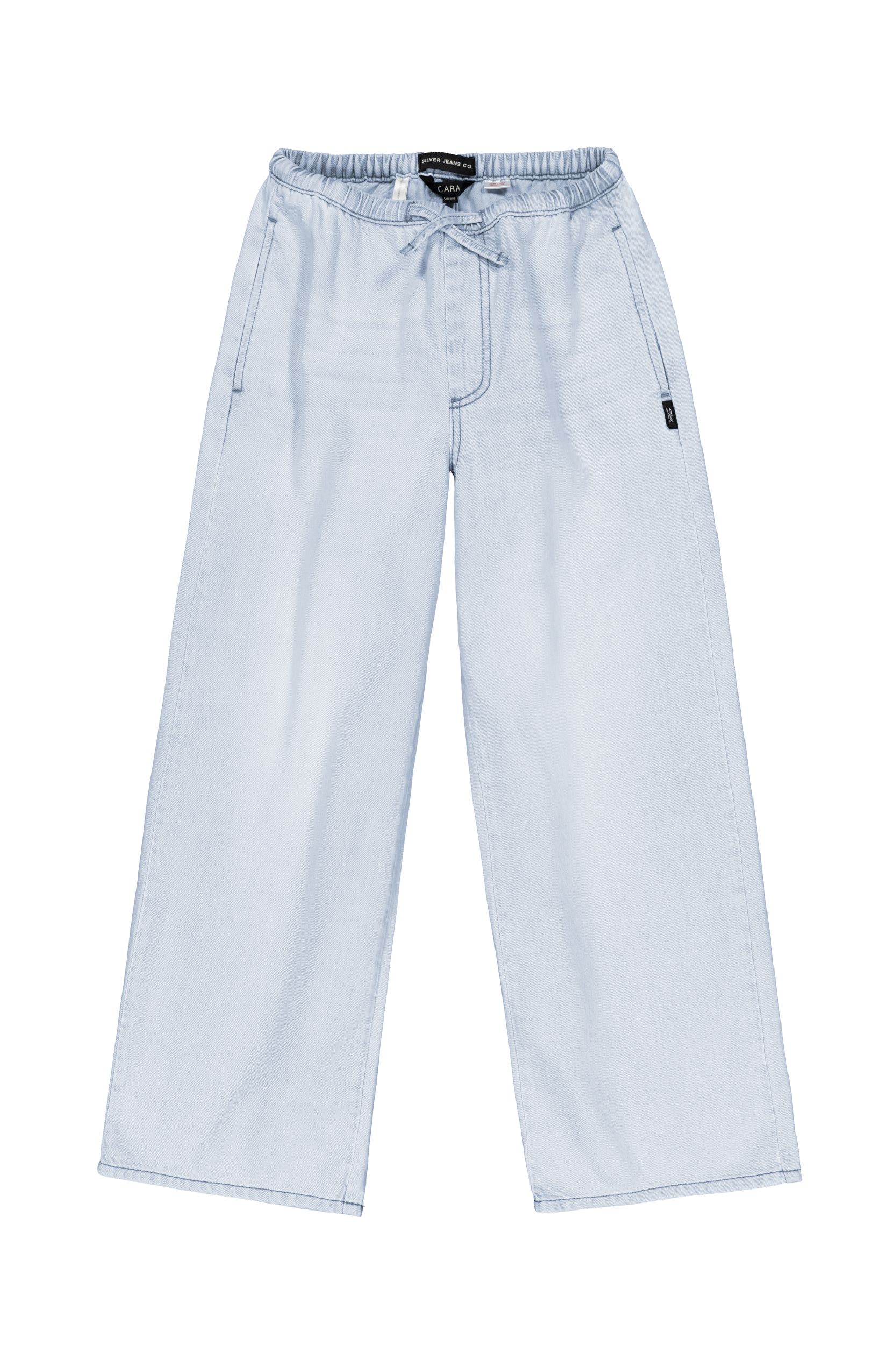 Silver Youth Cara Pull-on Wide Leg Jeans