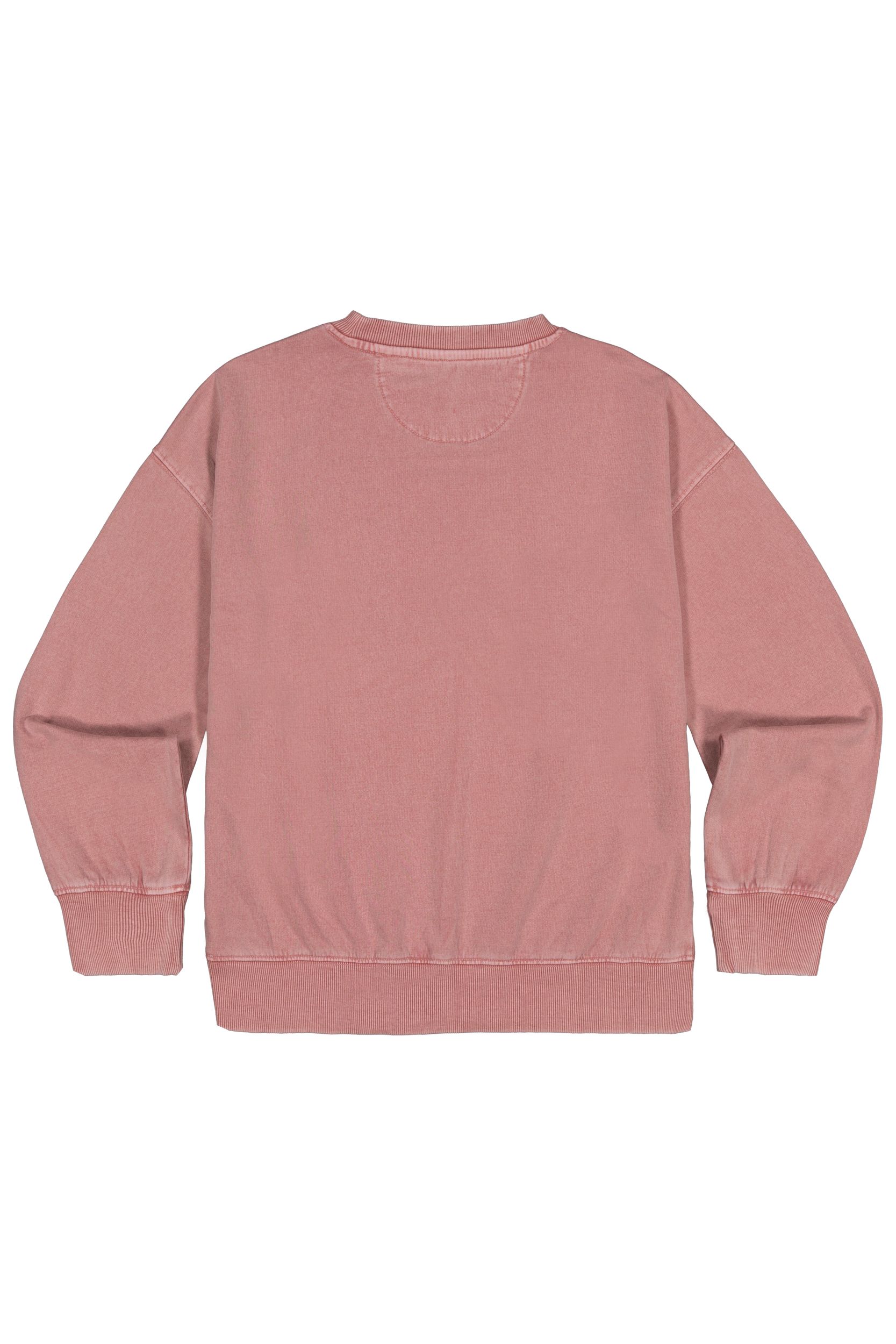 Chandail à enfiler à coupe carrée pour jeunes, délavé marbré, Silver