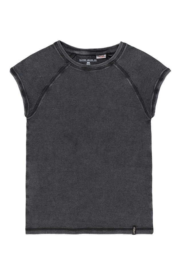 Silver Youth Raglan Short Sleeve T-Shirt