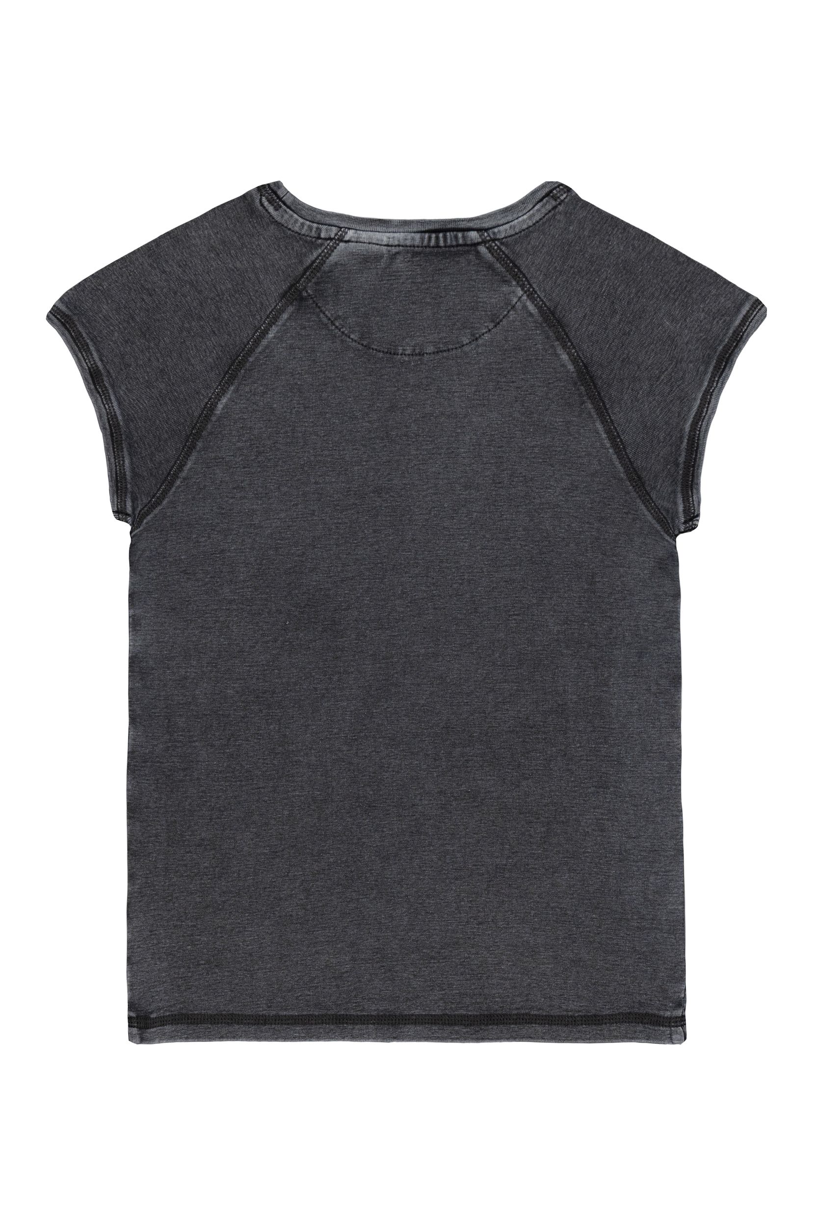 Silver Youth Raglan Short Sleeve T-Shirt