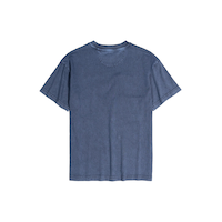 Silver Youth Marble Wash Loose Fit Crewneck T-Shirt