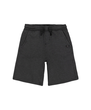 Short à enfiler en tricot pour jeunes, délavé marbré, Silver