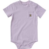 Carhartt Baby Short Sleeve Pocket Bodysuit Front_Flat