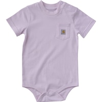 Maillot à manches courtes avec poche pour bébés, Carhartt Front_Flat