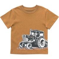 T-shirt à manches courtes pour enfants, Carhartt Front_Flat