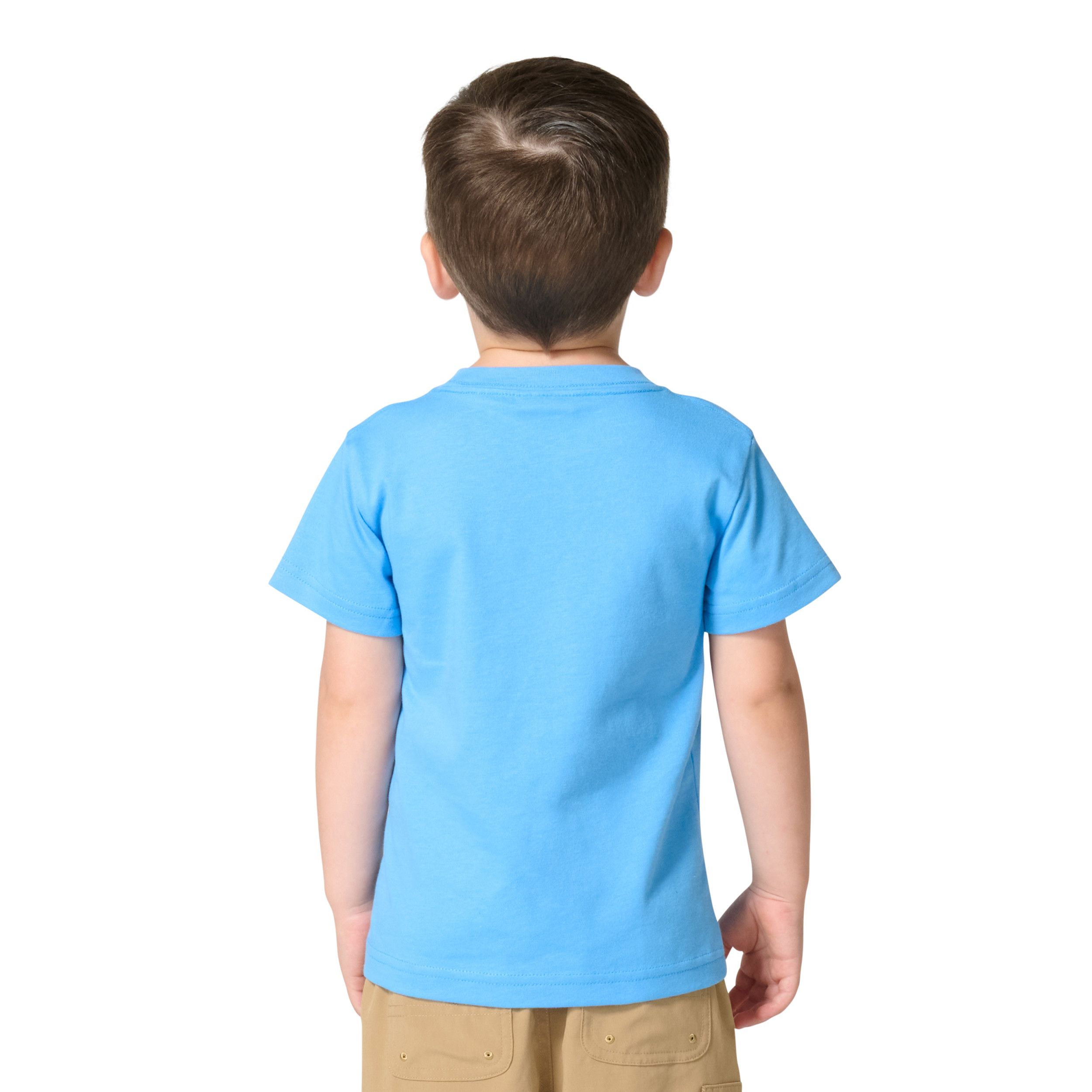 T-shirt à manches courtes avec poche à graphique d’outils pour tout-petits, Carhartt Back_Flat