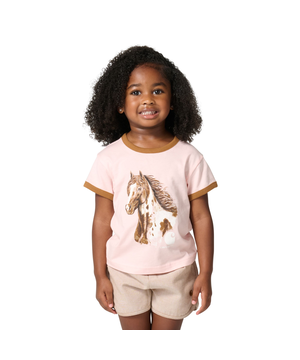 Carhartt Toddler Short Sleeve Horse Ringer T-Shirt