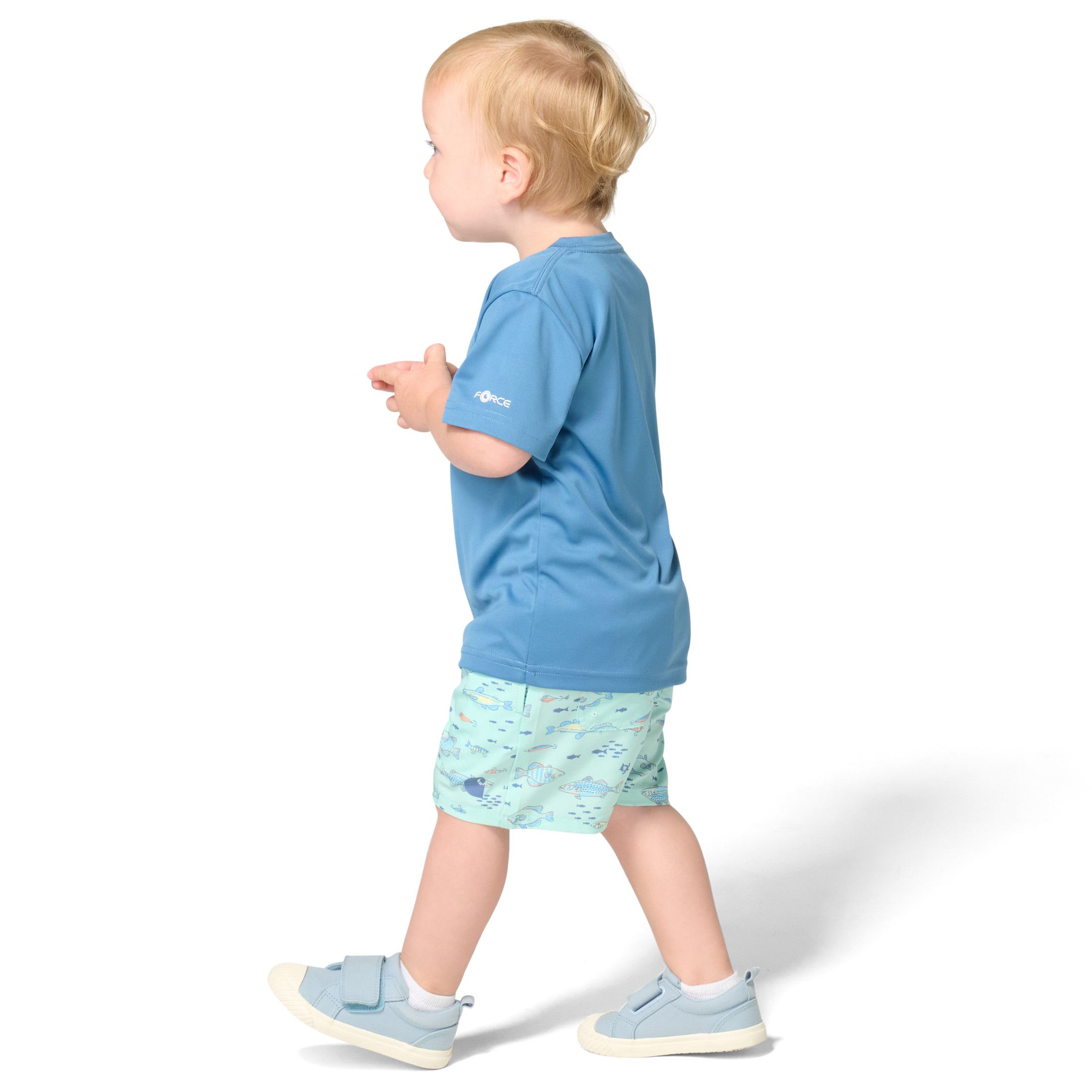 Carhartt Toddler Force Sun Defender Woven Short Sleeve Shirt and Short Set