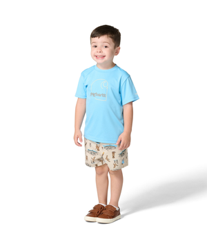 Ensemble 2&nbsp;morceaux chemise à manches courtes et short tissé pour enfants, Force Sun Defender, Carhartt