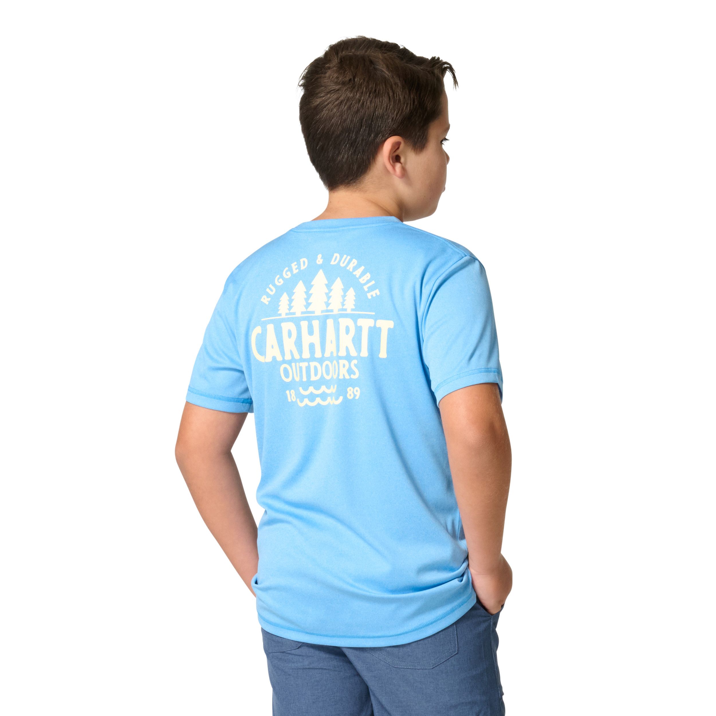 Carhartt Kids' Force Sun Defender Short Sleeve T-Shirt