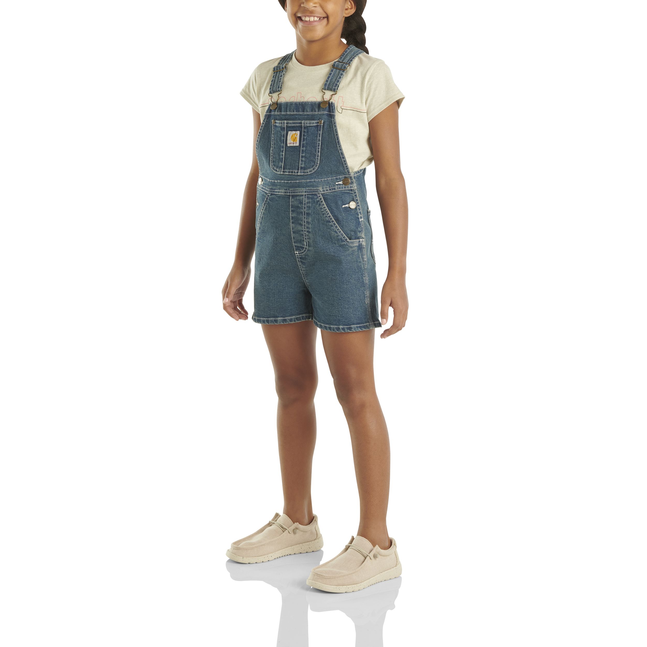 Carhartt Youth Carhart Twill Stripe Shortall