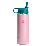 Hydro Flask Kids' 18 oz Wide Mouth Water Bottle Front_Flat