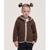 Veste en molleton sherpa à glissière pleine longueur T-MAX pour tout-petits, WindRiver Front_Flat