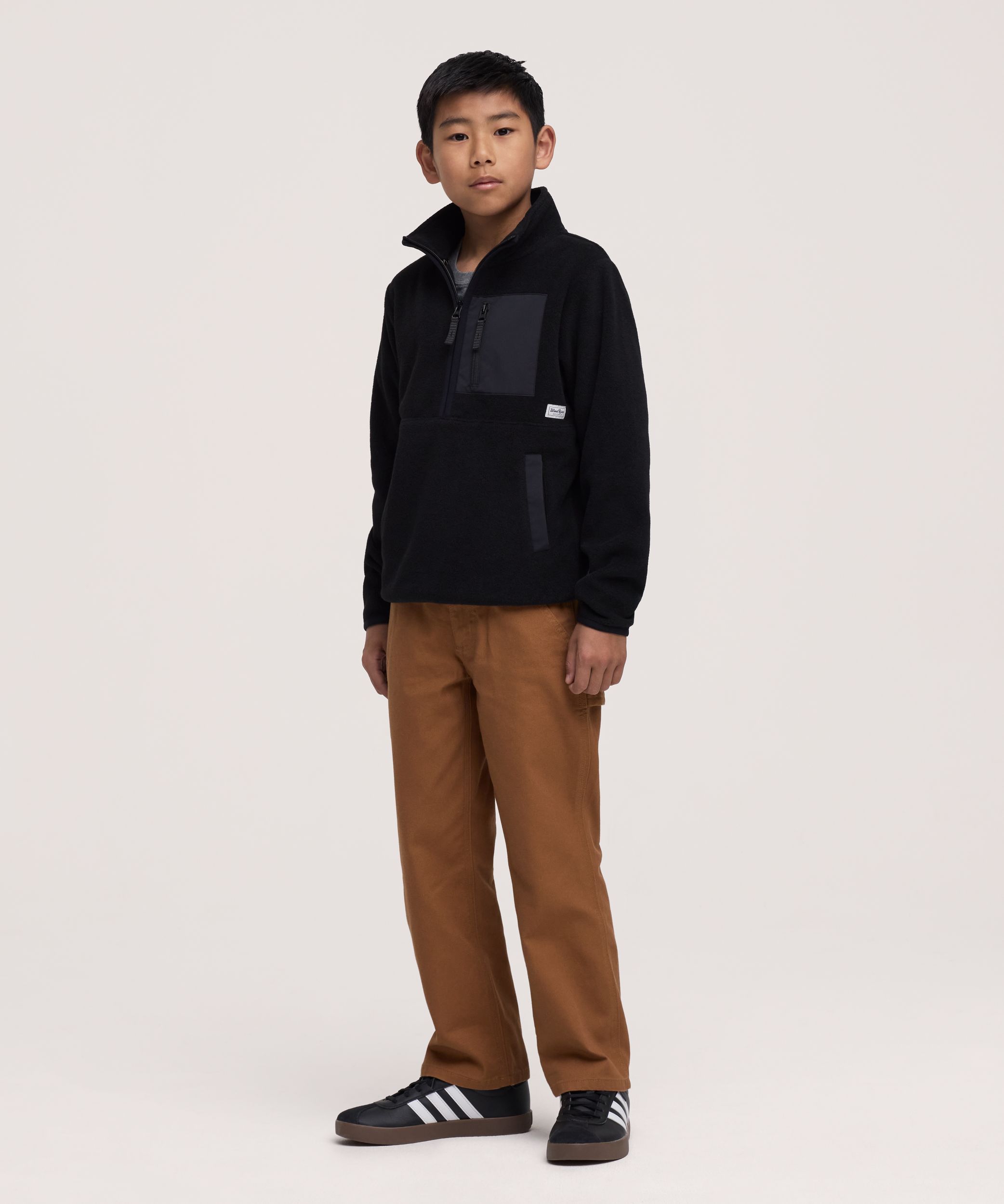 WindRiver Youth T-Max Heat Half Zip Fleece