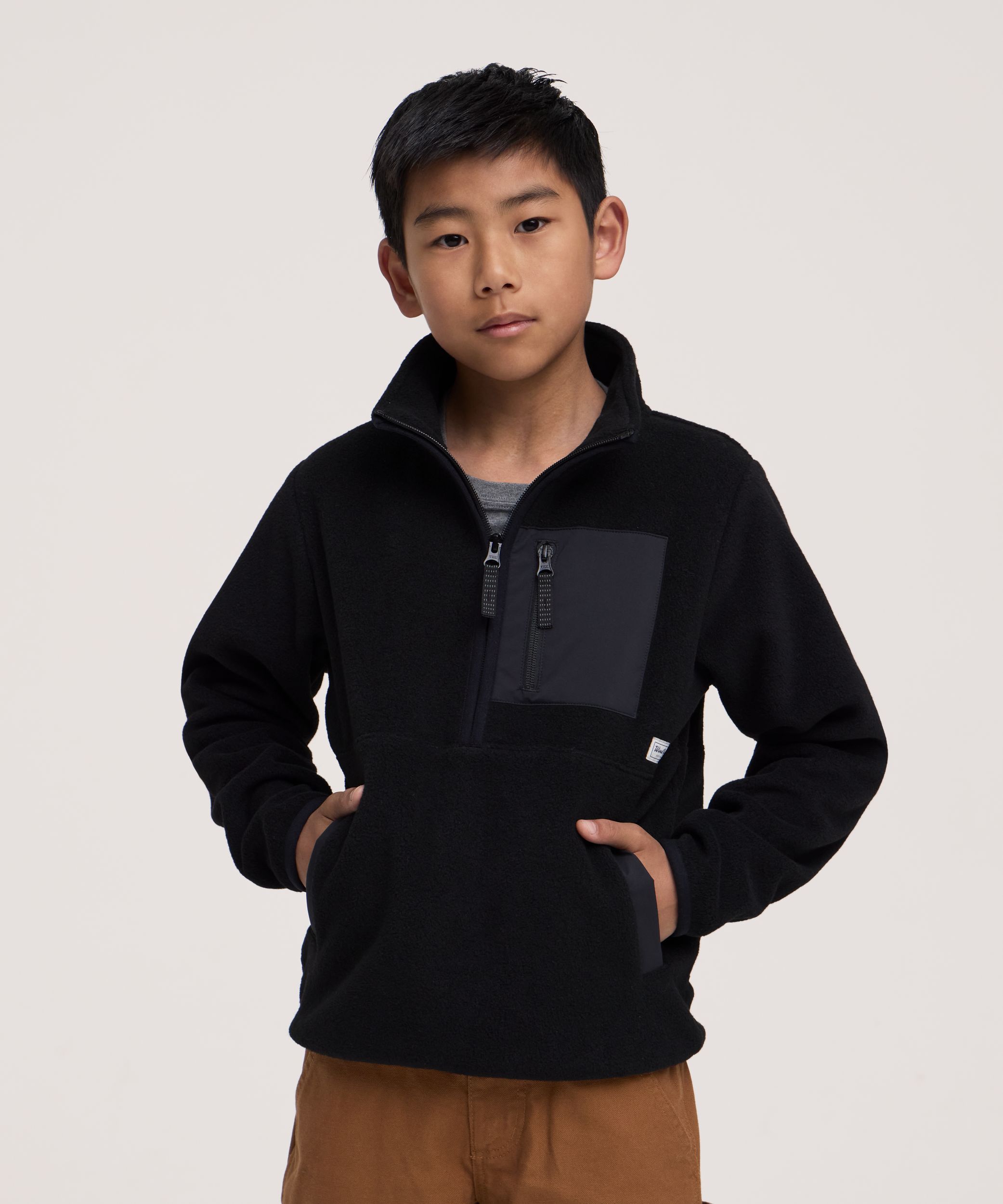 WindRiver Youth T-Max Heat Half Zip Fleece
